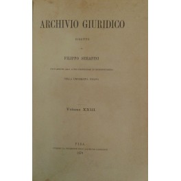 Archivio Giuridico.