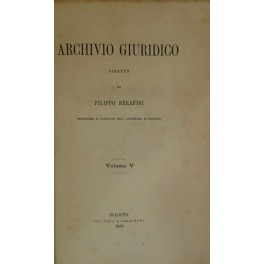 Archivio Giuridico Archivio Giuridico