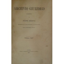 Archivio Giuridico Archivio Giuridico
