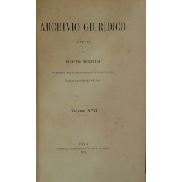 Archivio Giuridico.