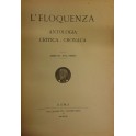 L'eloquenza. Antologia, critica, cronaca.