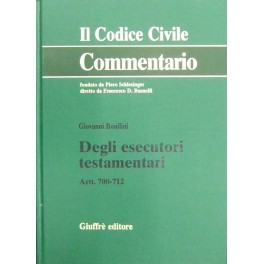 Degli esecutori testamentari. Artt. 700-712