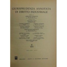 Giurisprudenza annotata di diritto industriale