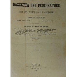 Gazzetta del Procuratore Gazzetta del Procuratore