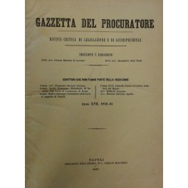 Gazzetta del Procuratore Gazzetta del Procuratore