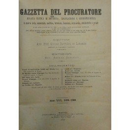 Gazzetta del Procuratore Gazzetta del Procuratore