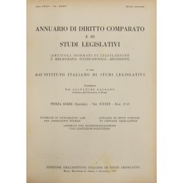 Annuario di diritto comparato e di studi legislativi