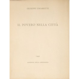 Il povero nella città Il povero nella città
