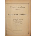 Delle obbligazioni. 