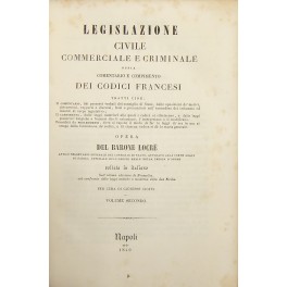 Legislazione civile commerciale e criminale. Vol. II Legislazione civile commerciale e criminale. Vol. II