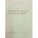La risoluzione del contratto per eccessiva onerosità