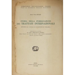 Storia della pubblicazione dei trattati internazionali