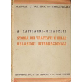 Storia dei trattati e delle relazioni internazionali