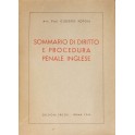 Sommario di diritto e procedura penale inglese