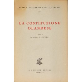 La Costituzione Olandese