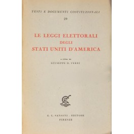 Le leggi elettorali degli Stati Uniti d'America