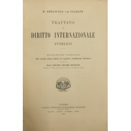 Trattato di diritto internazionale pubblico
