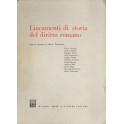 Lineamenti di storia del diritto romano. 