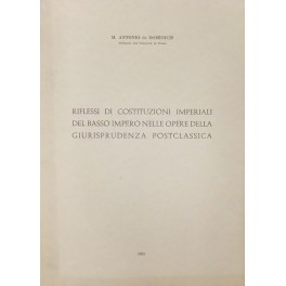 Riflessi di costituzioni imperiali del Basso Impero