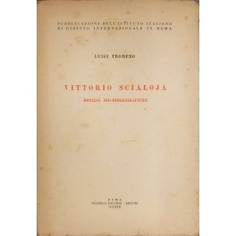 Vittorio Scialoja. Notizie bio-bibliografiche
