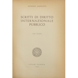Opere di Dionisio Anzilotti. 