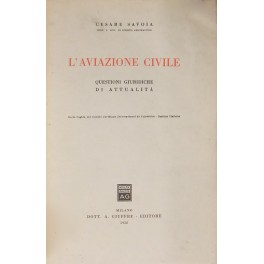 L'aviazione civile. Questioni giuridiche di attualità