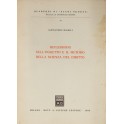 Riflessioni sull'oggetto e il metodo della scienza del diritto