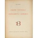 Ordine naturale e ordinamento giuridico