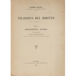 Filosofia del diritto. Filosofia del diritto.