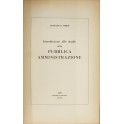 Introduzione allo studio della pubblica amministrazione