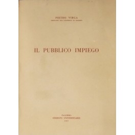 Il pubblico impiego