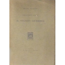 Studi di diritto pubblico. Il negozio giuridico