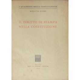 Il diritto di stampa nella Costituzione