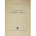 Studi vari di diritto pubblico