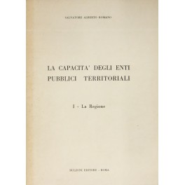 La capacità degli enti pubblici territoriali