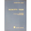 Scritti vari