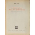 La motivazione degli atti amministrativi