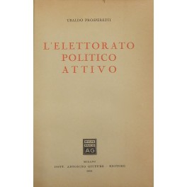 L'elettorato politico attivo