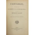 L'alienabilità questioni di diritto e di giurispru