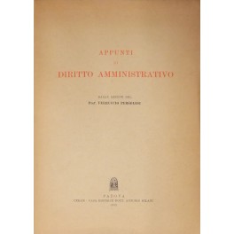 Appunti di diritto amministrativo