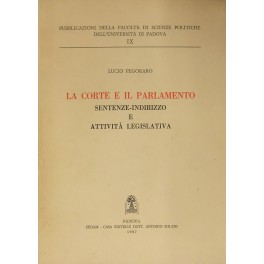 La Corte e il Parlamento. 