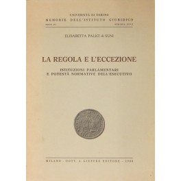 La regola e l'eccezione