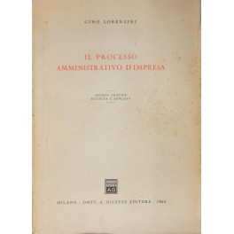 Il processo amministrativo d'impresa