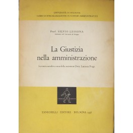 La Giustizia nella amministrazione