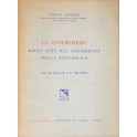 La controfirma degli atti del Presidente della Rep