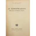 Le espropriazioni per causa di pubblica utilità