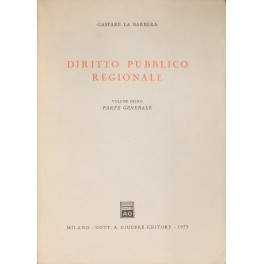 Diritto pubblico regionale. 