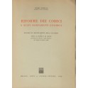 Riforme dei codici e nuovi ordinamenti giuridici.