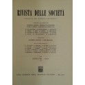 Rivista delle società. Fondata da Tullio Ascarelli. Diretta da Giuseppe Auletta e Luigi Mengoni. Anno 8° - 1963