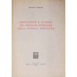 Costituzione e funzioni del Consiglio 